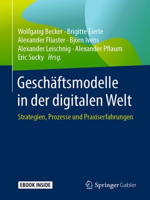 cover image of Geschäftsmodelle in der digitalen Welt
